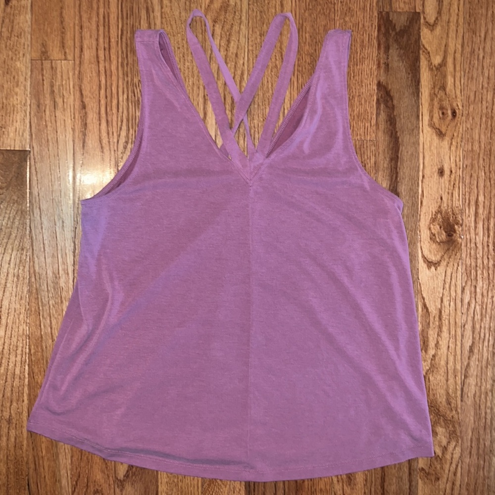 American Eagle Soft & Sexy Sueded Mauve Tank Top Women’s Size Medium